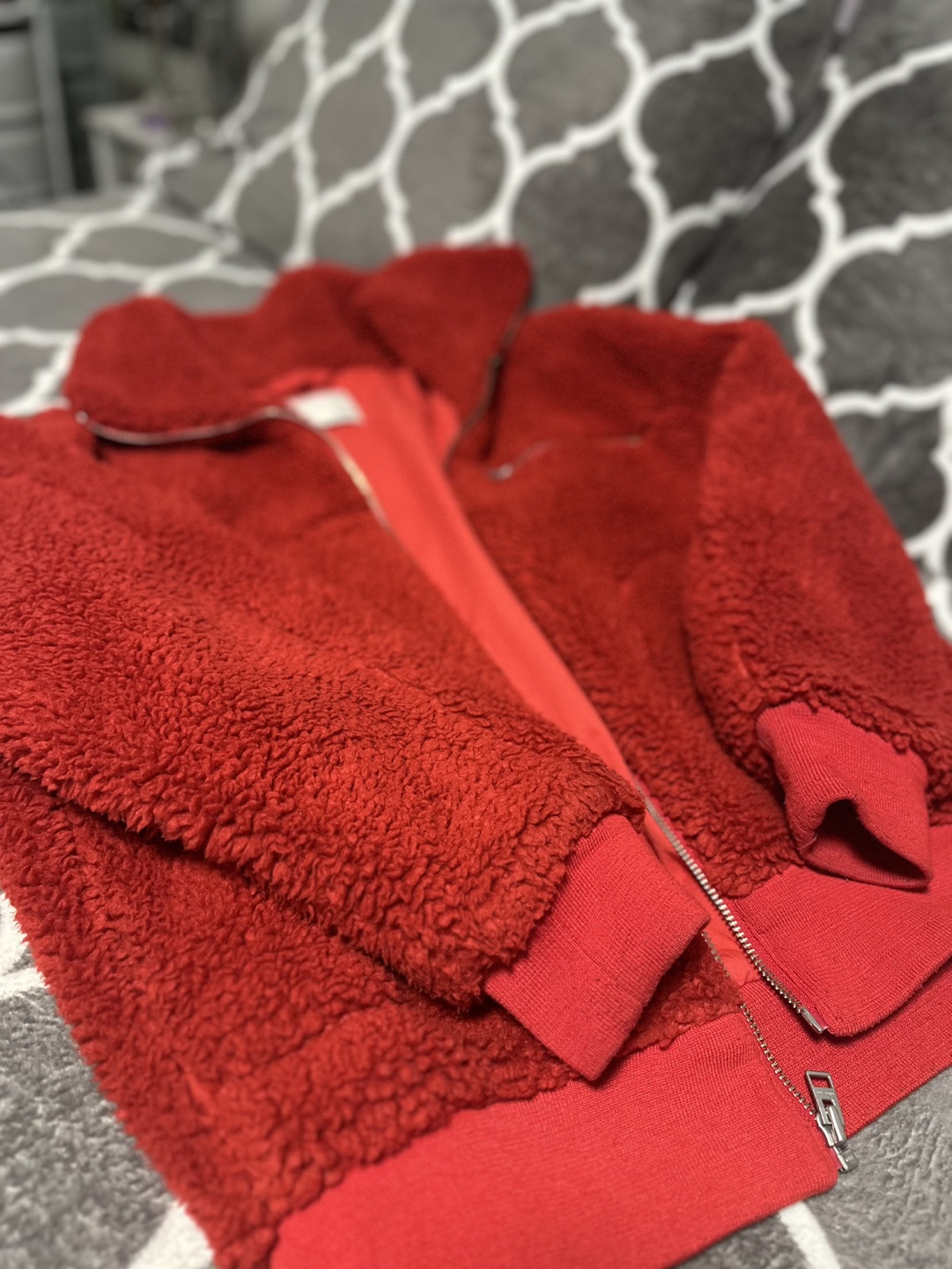 Wilfred Free Red Teddy Jacket - photo 2