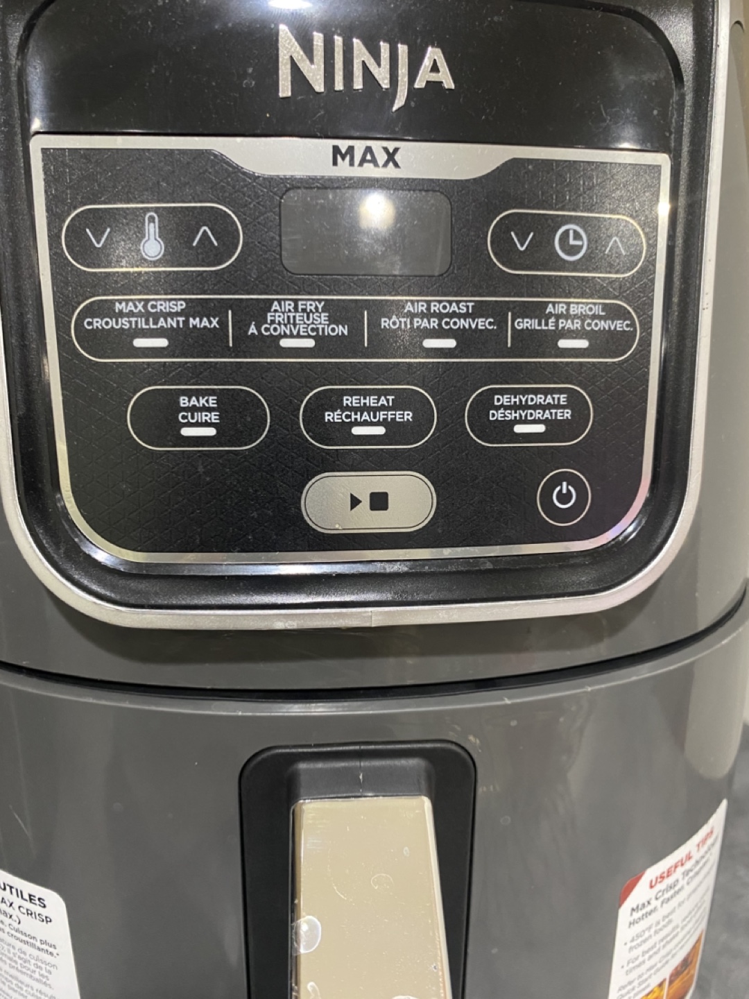 Move out sale - Ninja Max XL Air Fryer - 5.2L (5.5QT) - Grey - photo 4