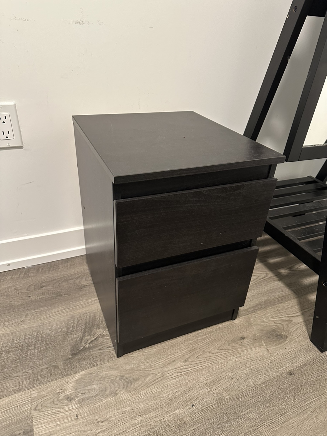 IKEA MALM Two-Drawer Nightstand - photo 3