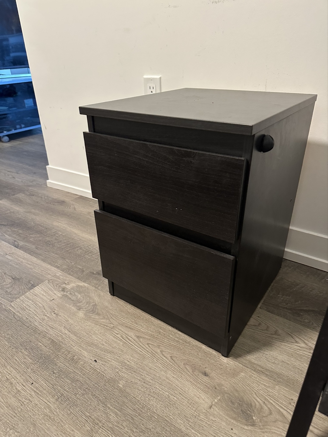 IKEA MALM Two-Drawer Nightstand