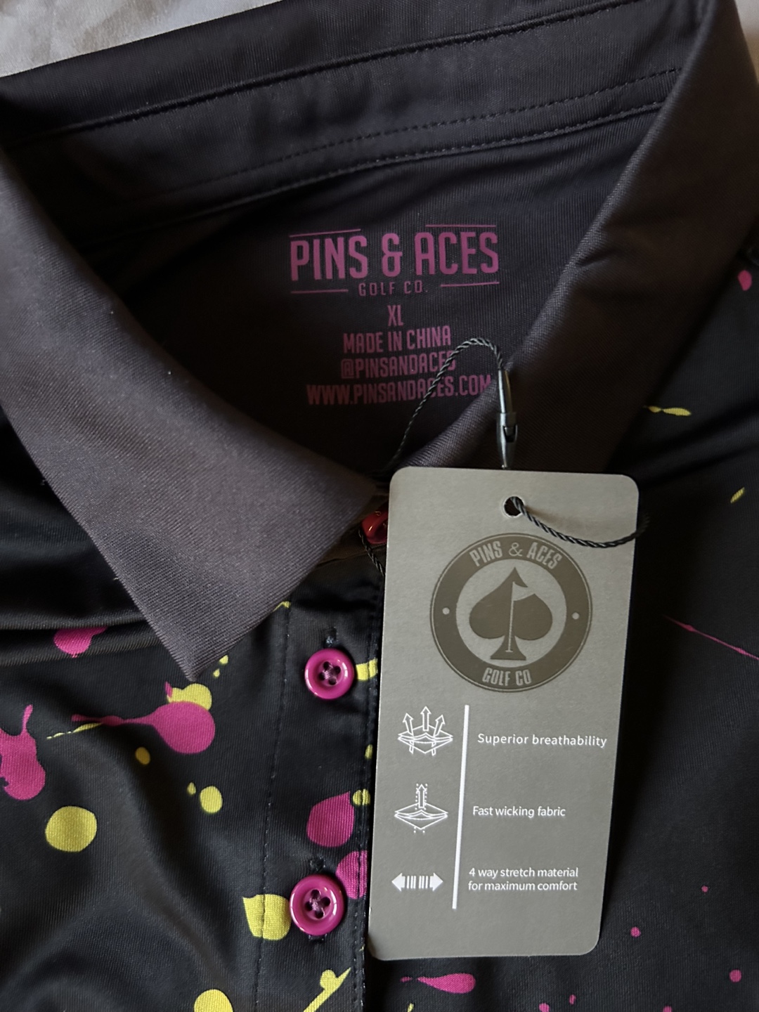 Pins & Aces Women's Sleeveless Golf Polo - photo 3
