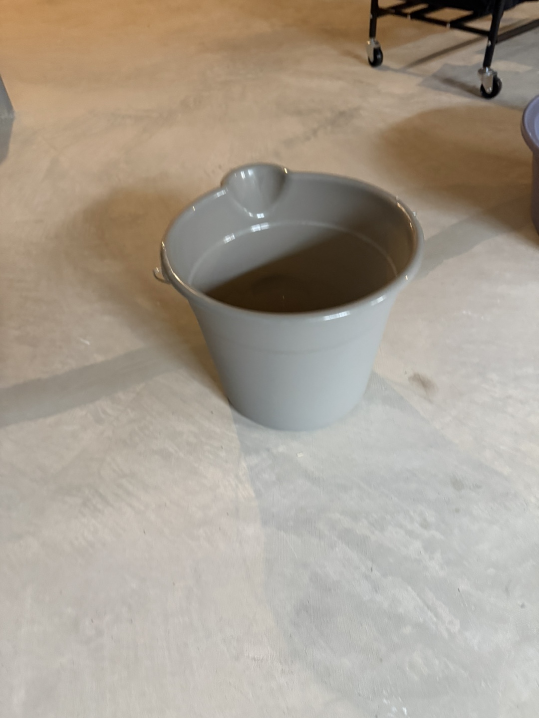 Grey Plastic Wash Basin