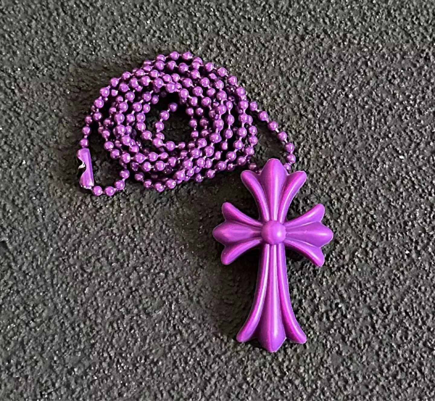 Chrome Hearts Style Cross Necklace - Multiple Colours image indicator(5)