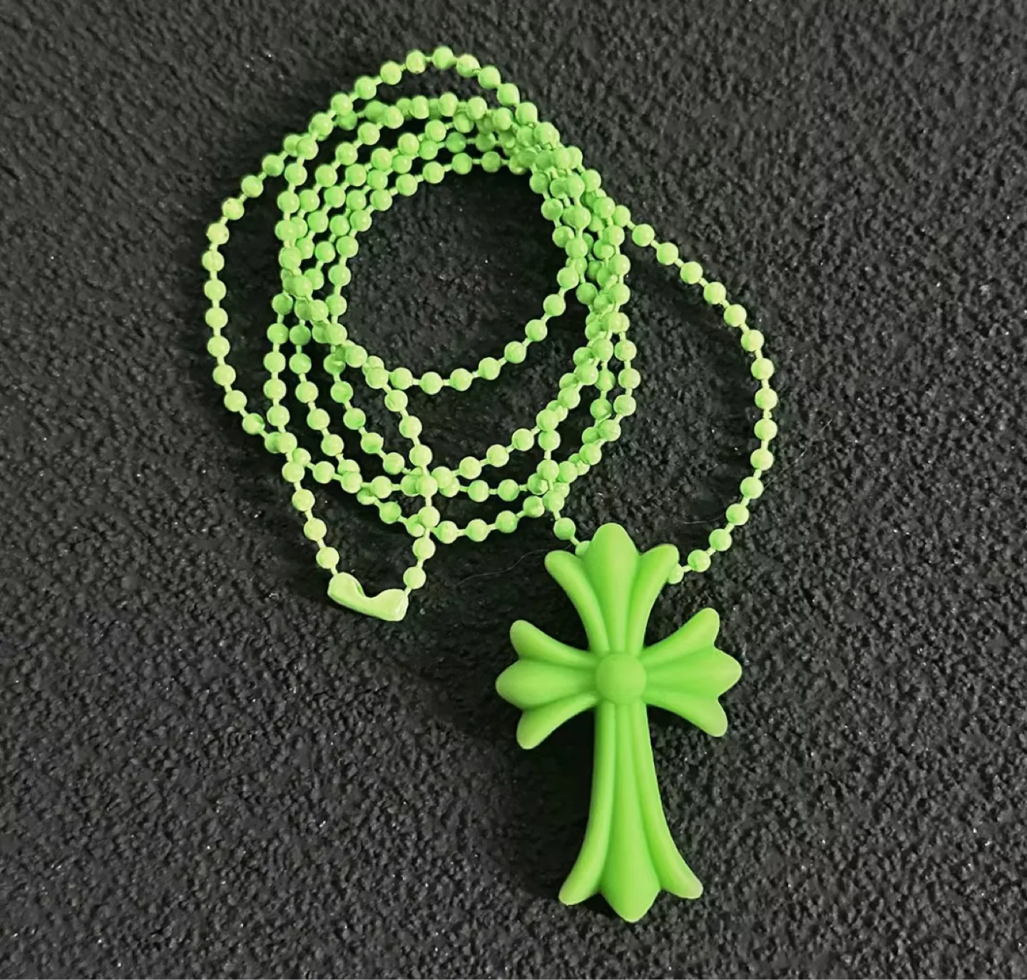 Chrome Hearts Style Cross Necklace - Multiple Colours image indicator(9)