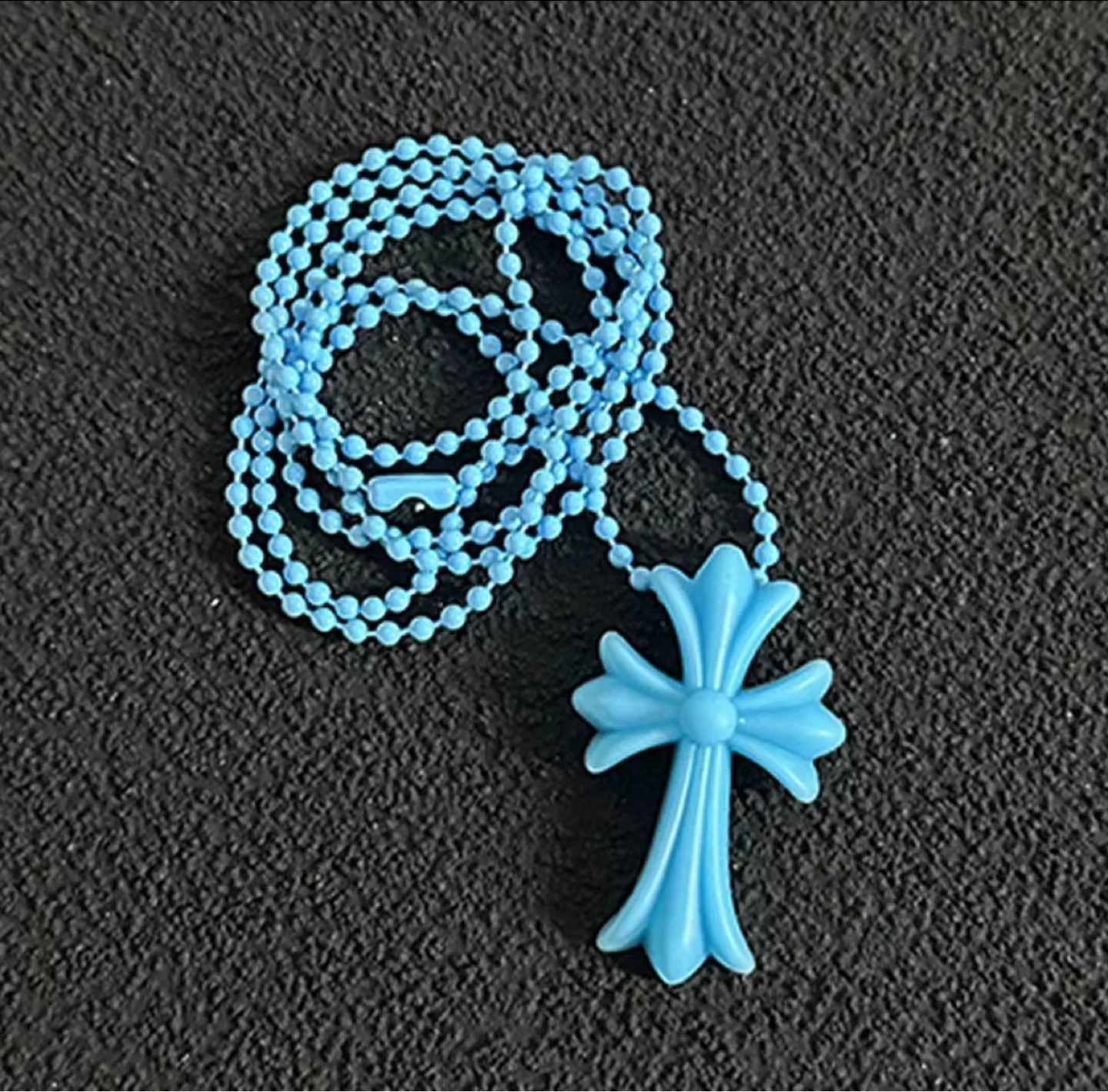 Chrome Hearts Style Cross Necklace - Multiple Colours image indicator(7)