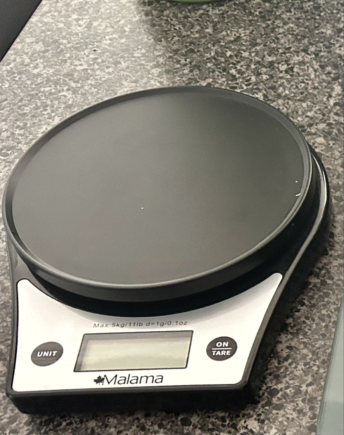 Malama Kitchen Scale - 5kg/11lb Capacity