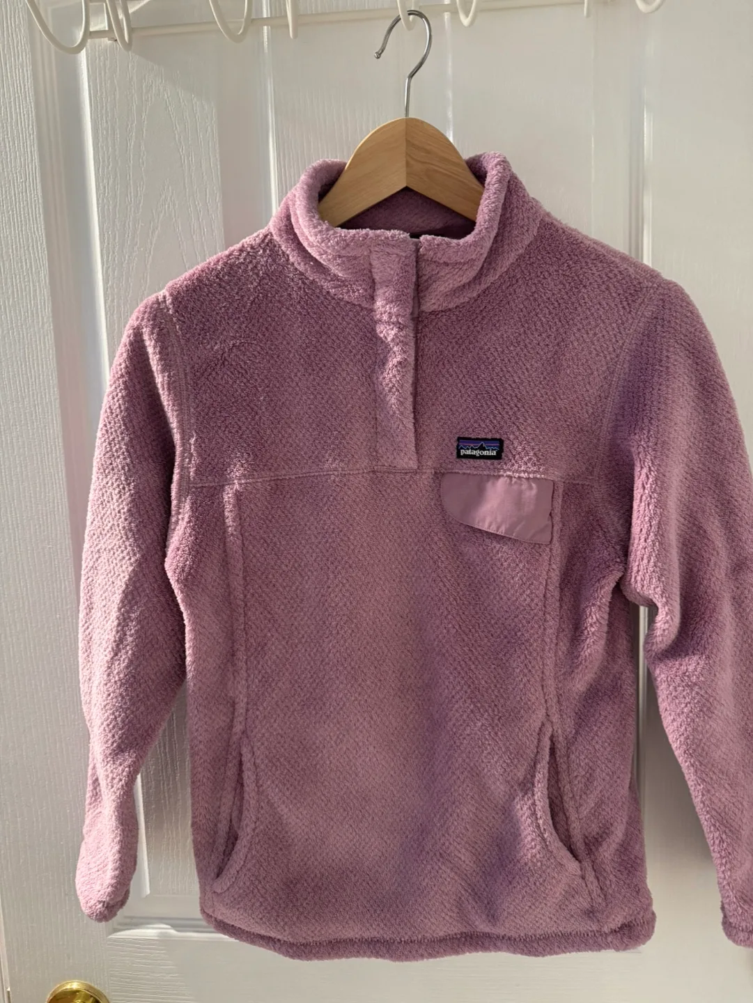 Patagonia Girls' Lightweight Fleece Pullover - Size L thumbnail