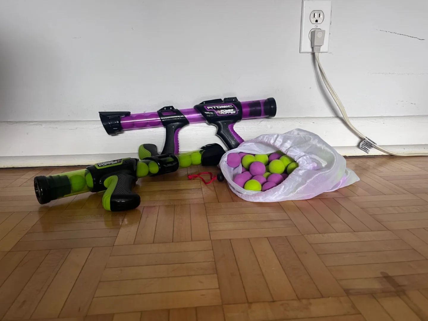 💚 Atomic Power Popper 2x Battle Pack with 84 Ammo Balls image indicator(3)