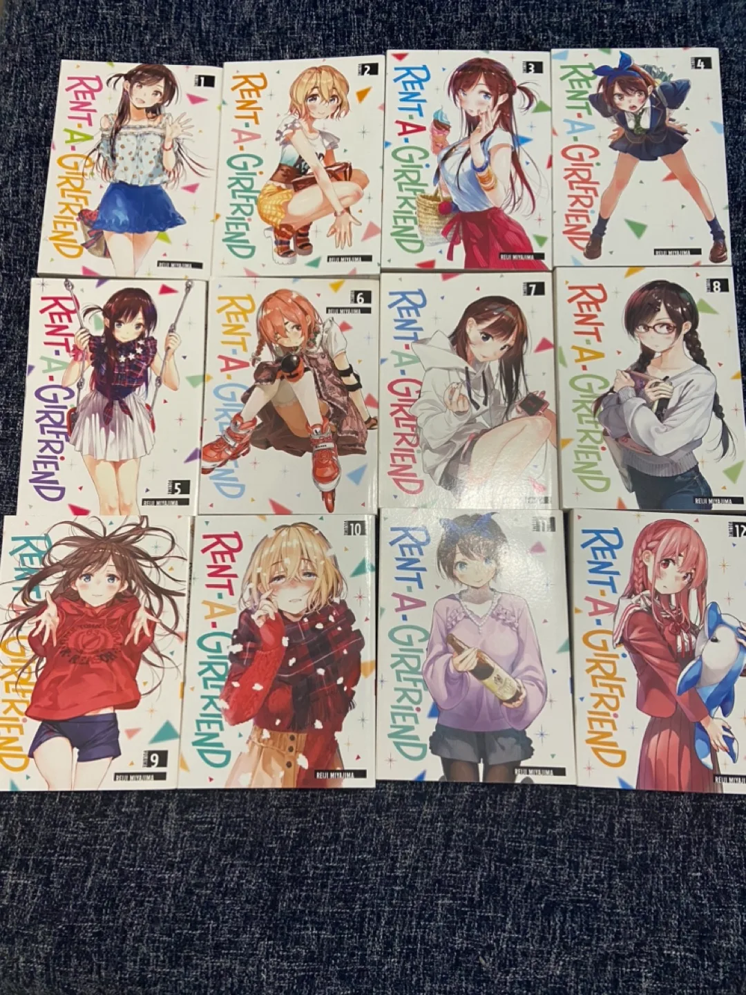 New - Rent-A-Girlfriend Manga Volumes 1-12 image indicator(2)