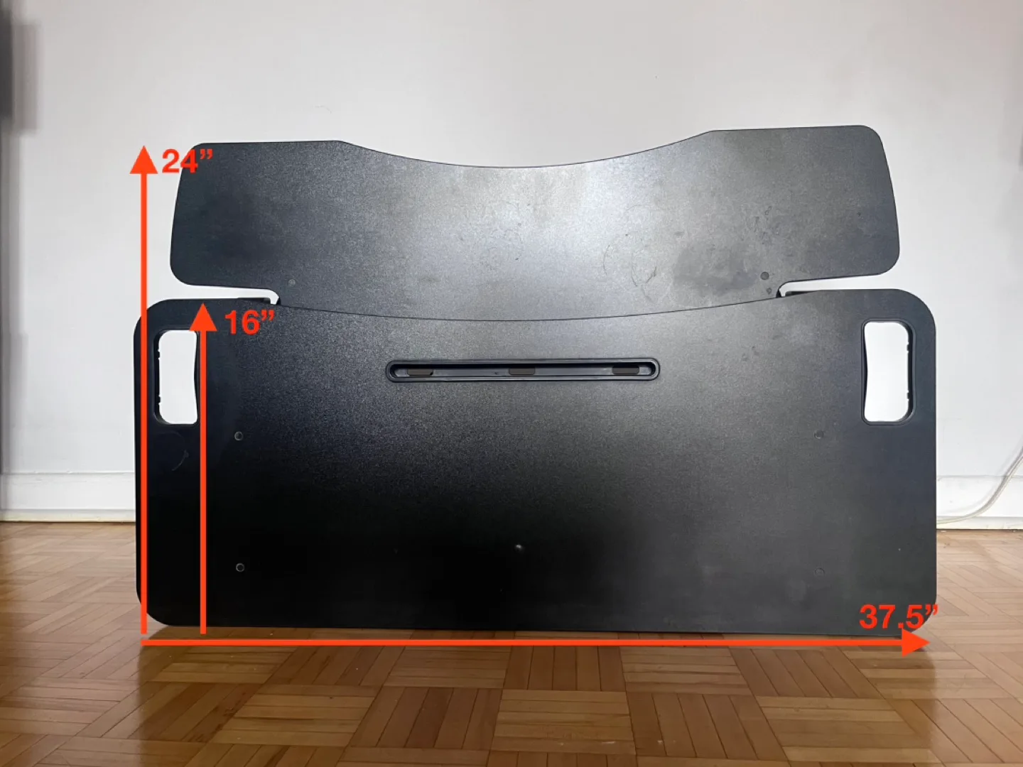 💚 Black Stand-Up Desk Converter image indicator(2)