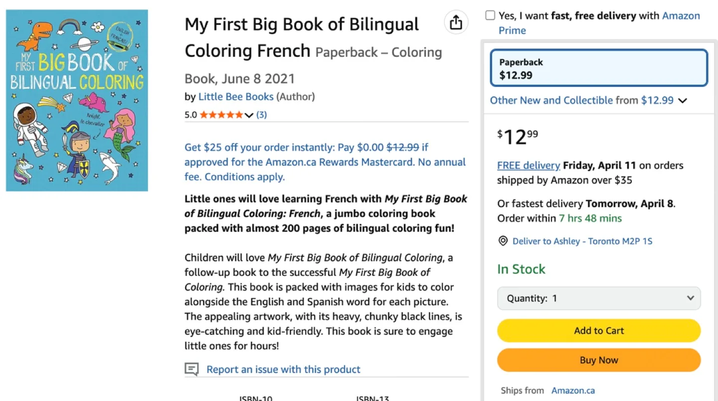 💚 My First Big Book of Bilingual Coloring image indicator(2)