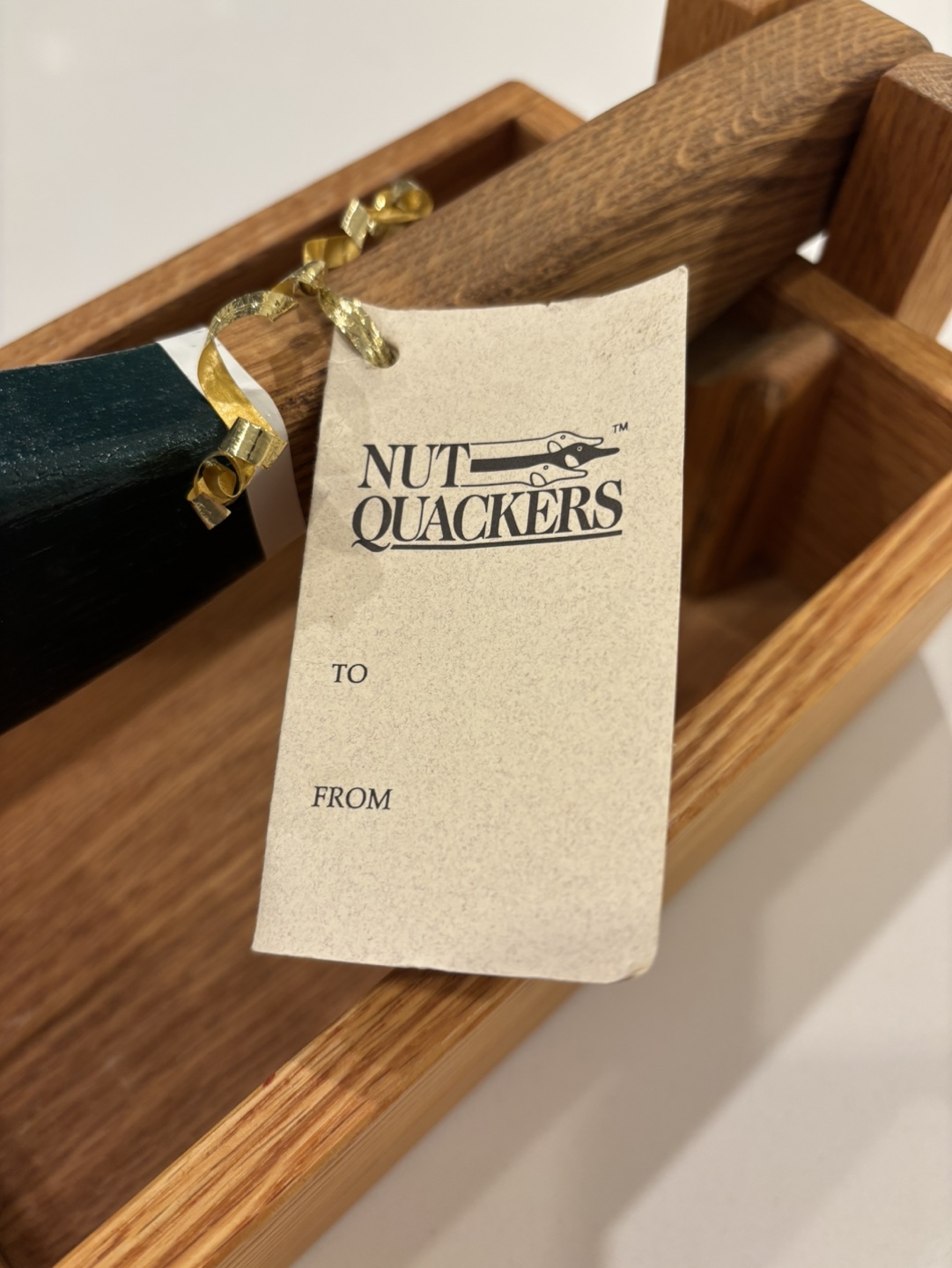 Brand New Nut Quakers Wooden Duck Folk Art Accessory For Sale - photo 5