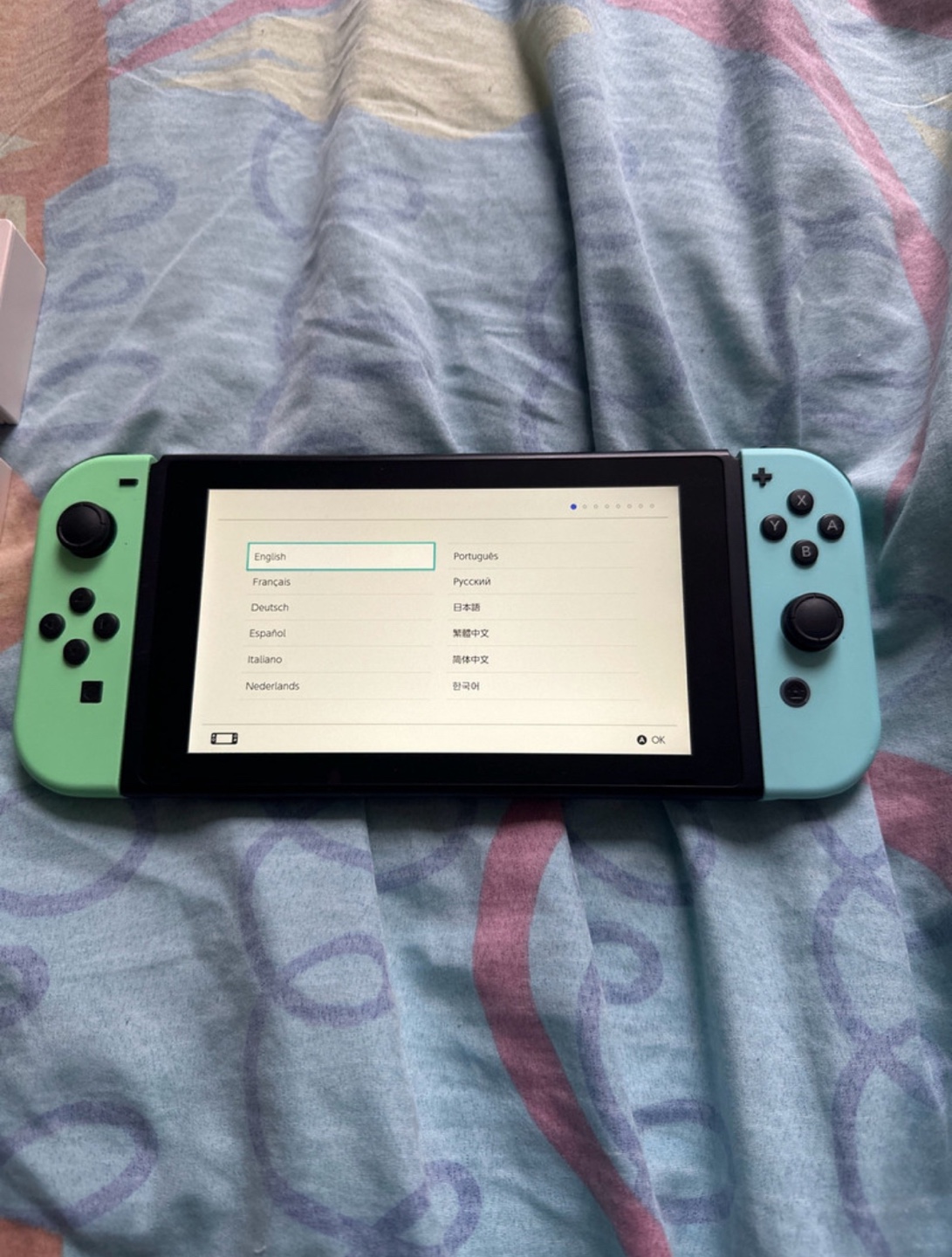 Nintendo Switch Animal Crossing Special Edition Console