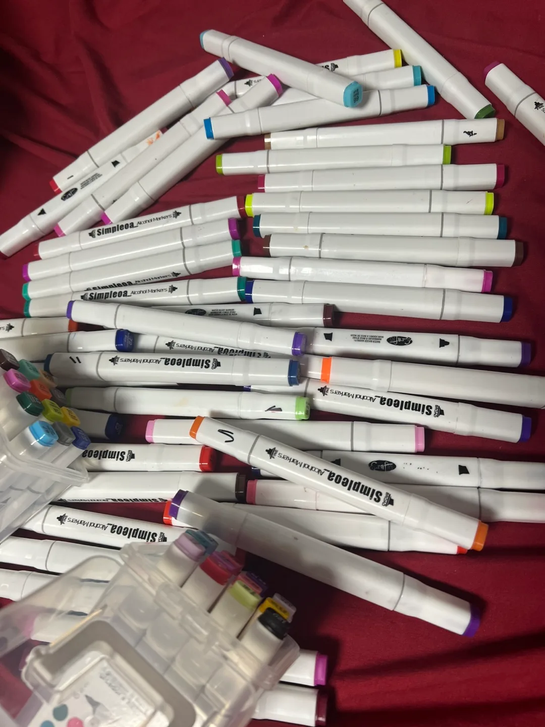 Lot of Simpleea Alcohol Markers image indicator(8)