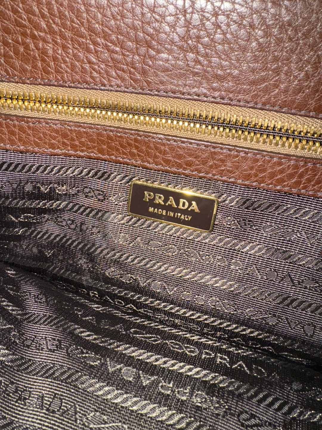 Authentic Prada Leather Handbag - photo 3