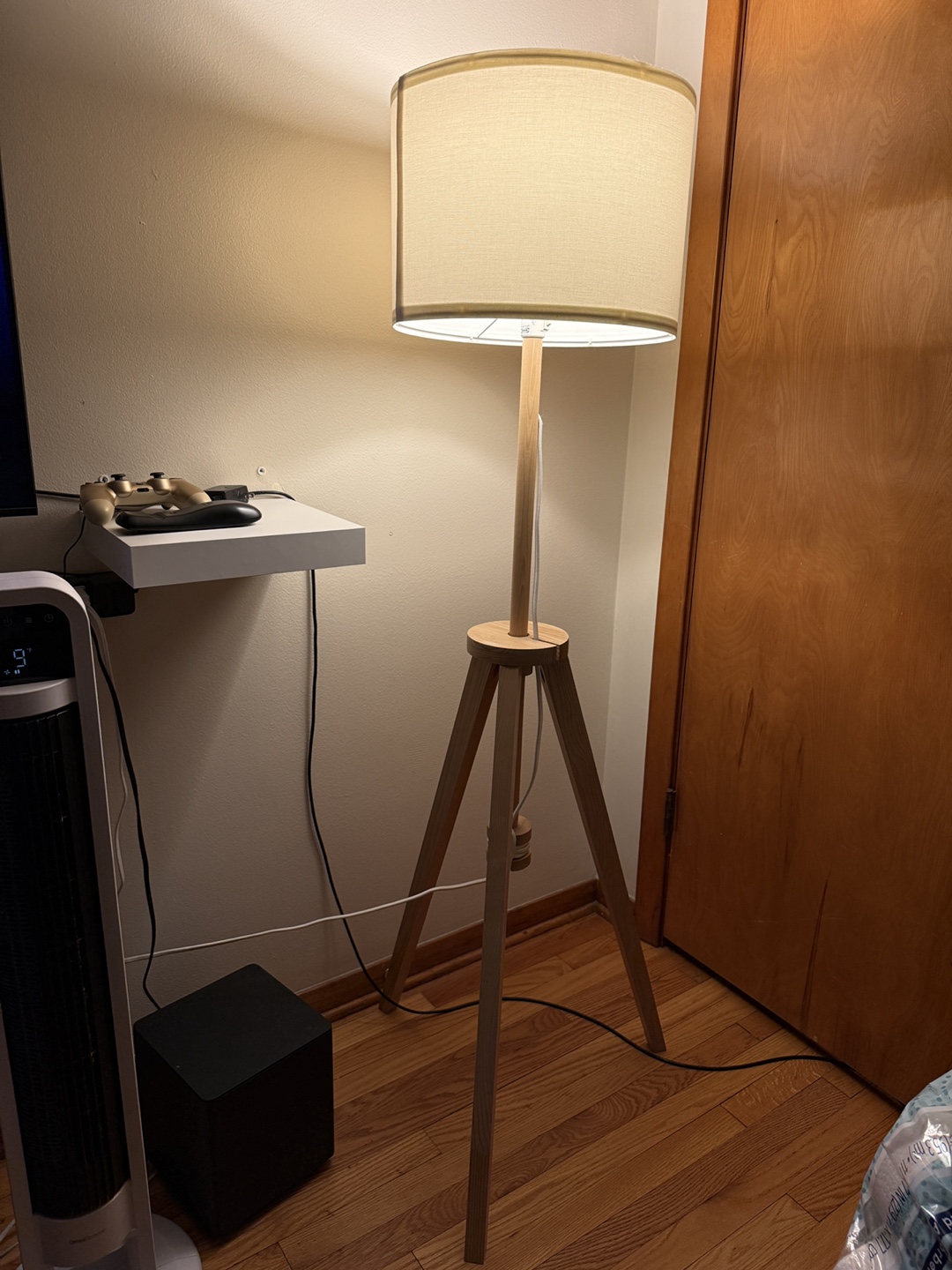 Mid-Century Modern Tripod Floor Lamp