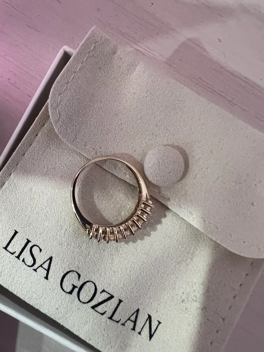 Lisa Gozlan Baguette Ring image indicator(3)