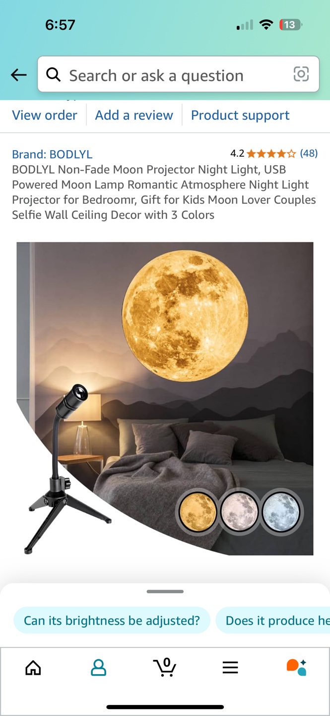 Moon Projector Night Light - photo 2