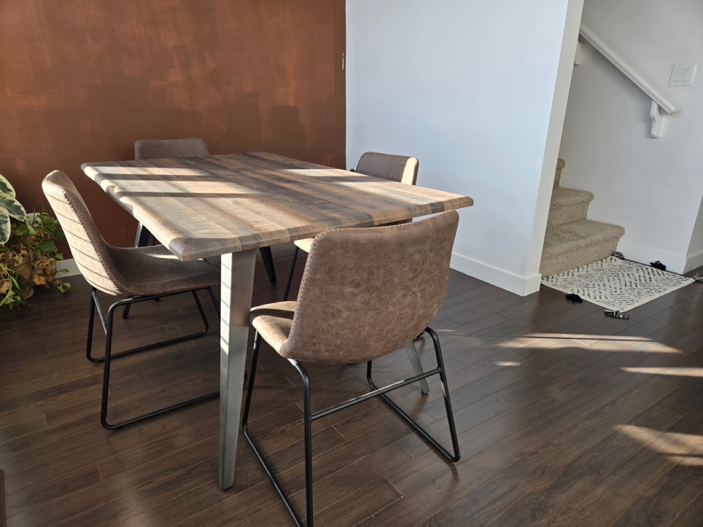 Dining Table Set with Four Chairs - photo 5