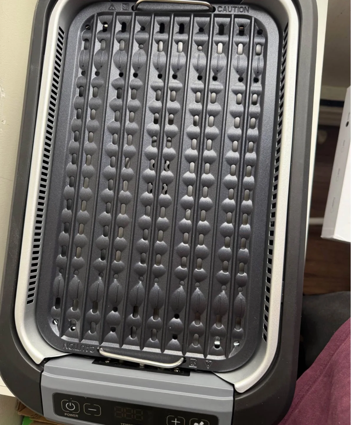 Cusimax Smokeless Grill CMG-500 Electric Indoor Grill image indicator(4)