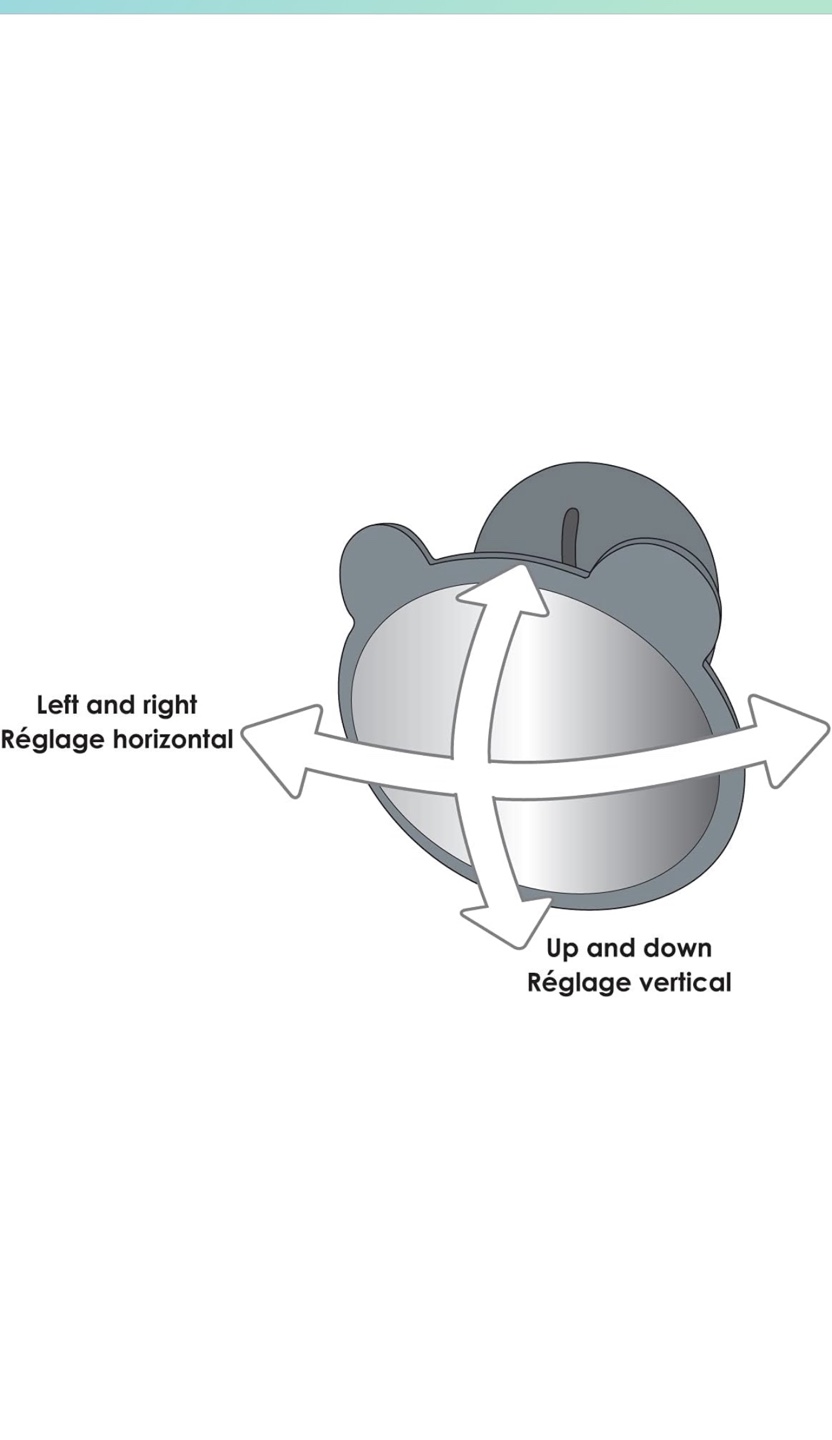 Baby-Safe Car Mirror - Bear Design - photo 3