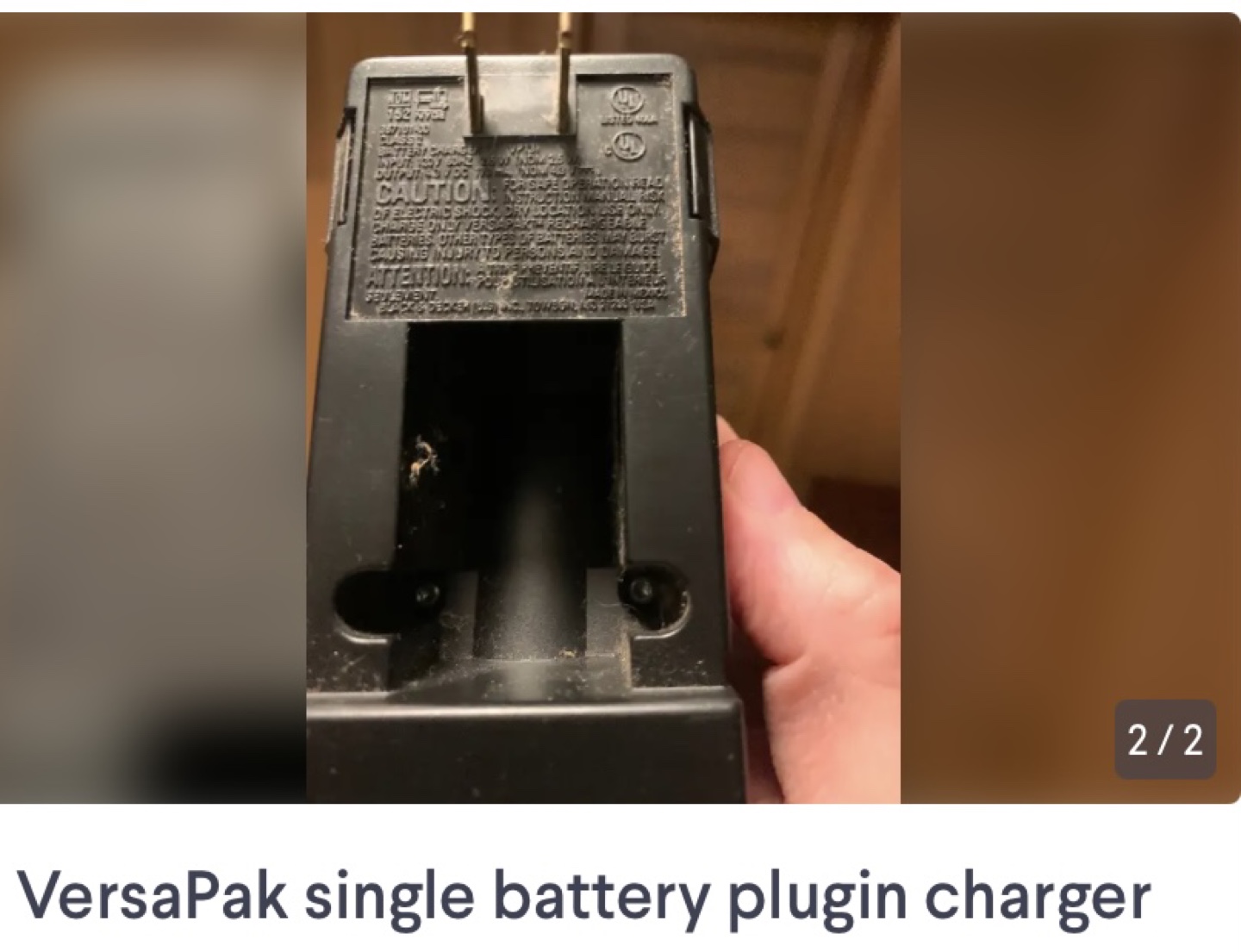 💚 VersaPak Single Battery Charger - photo 2