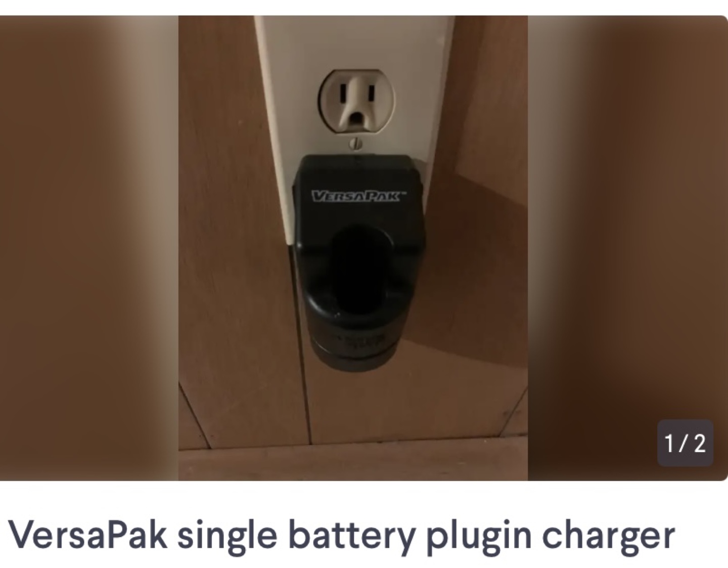 💚 VersaPak Single Battery Charger