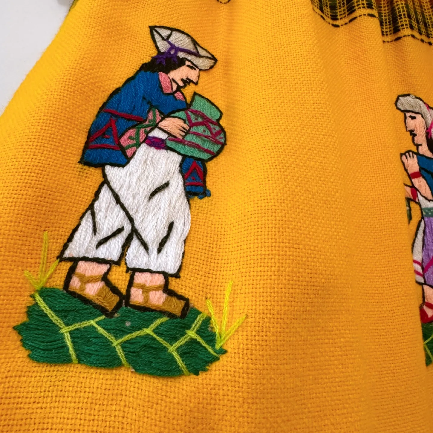 Vintage Embroidered Folk Dress image indicator(5)