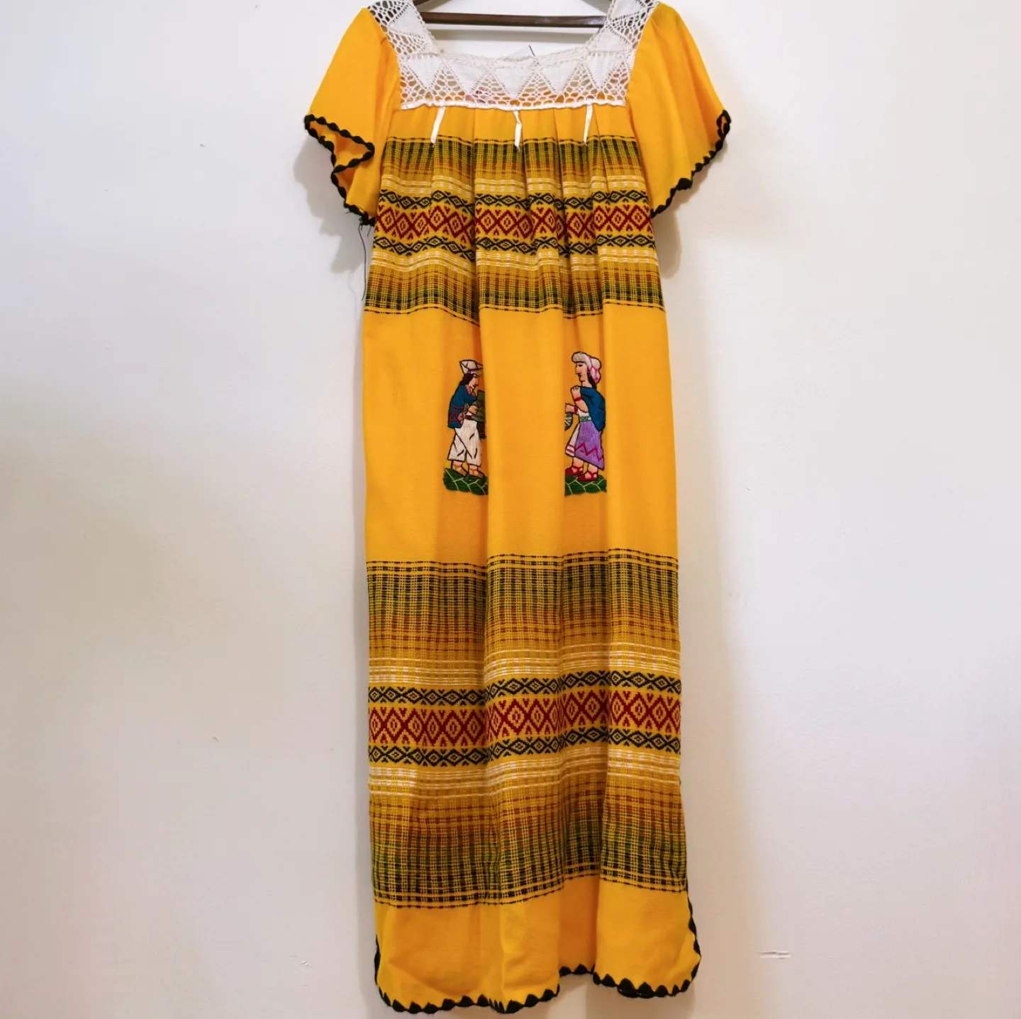 Vintage Embroidered Folk Dress image indicator(2)