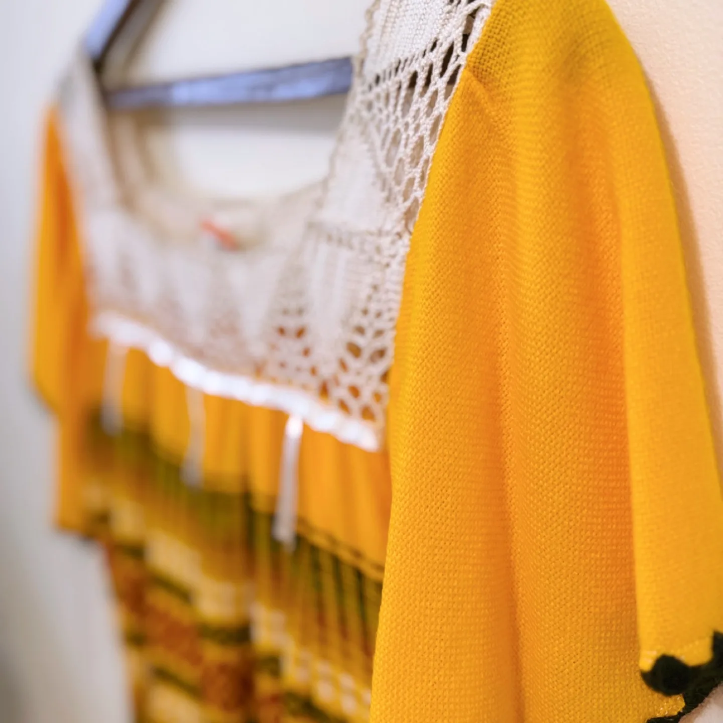 Vintage Embroidered Folk Dress image indicator(10)