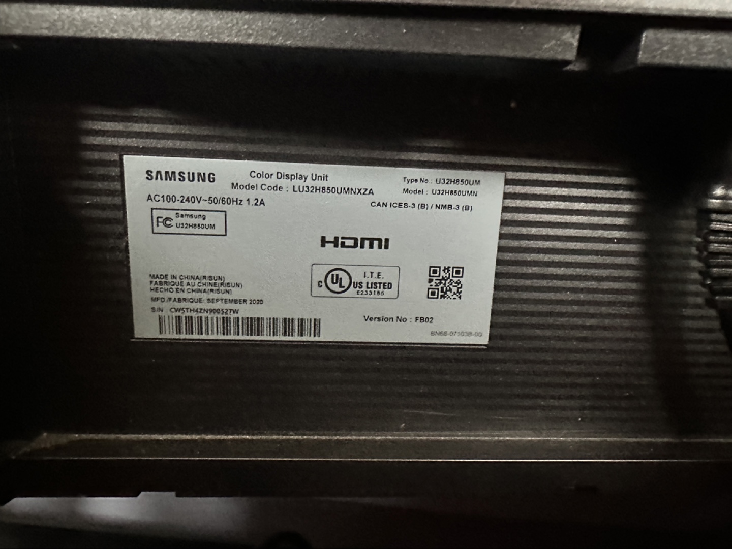 Samsung 32" UHD Quantum Dot Monitor - $580 Brand New - photo 2