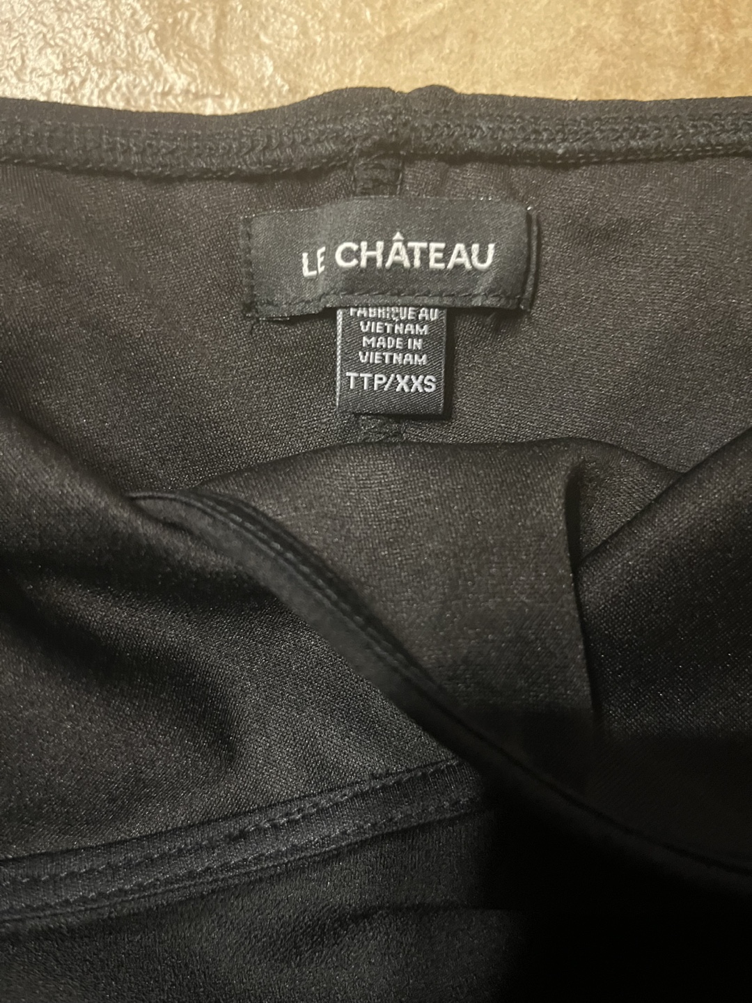 Le Chateau Black Mini Dress - XXS - photo 2