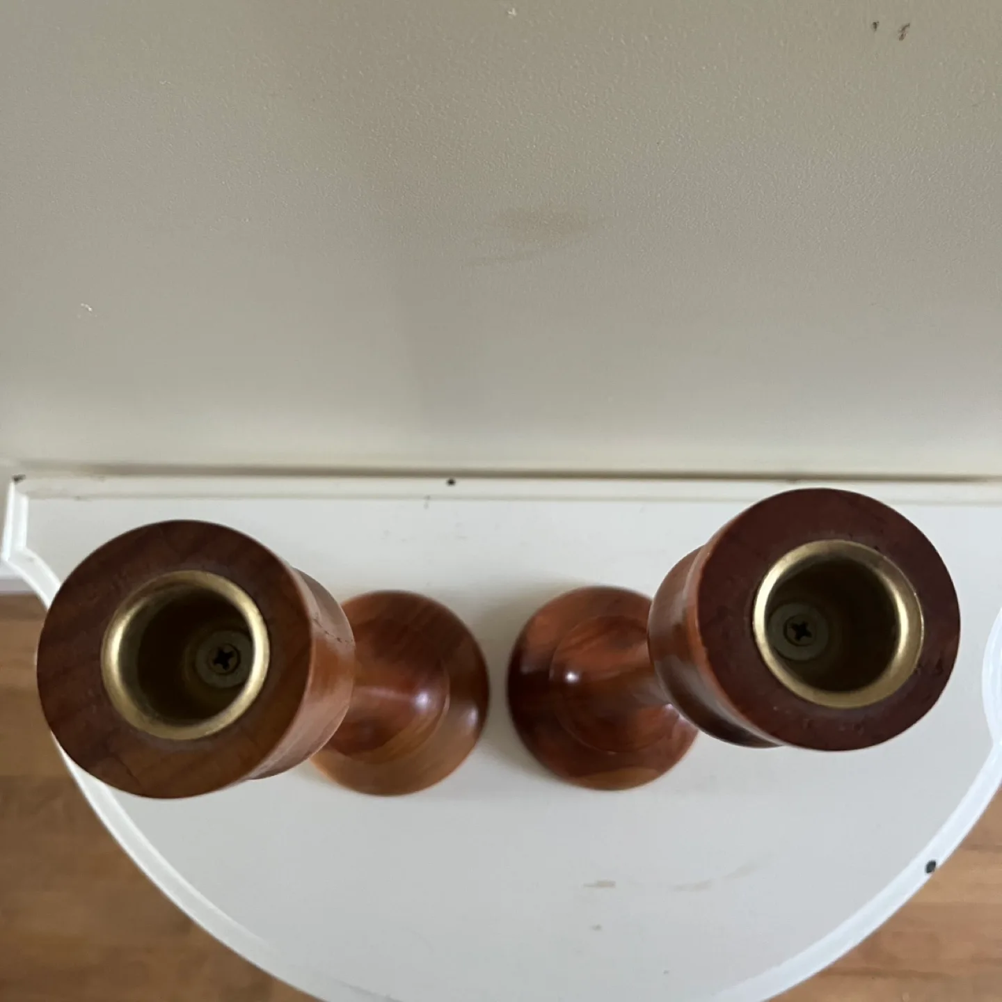 💚Stunning wooden candlesticks image indicator(2)