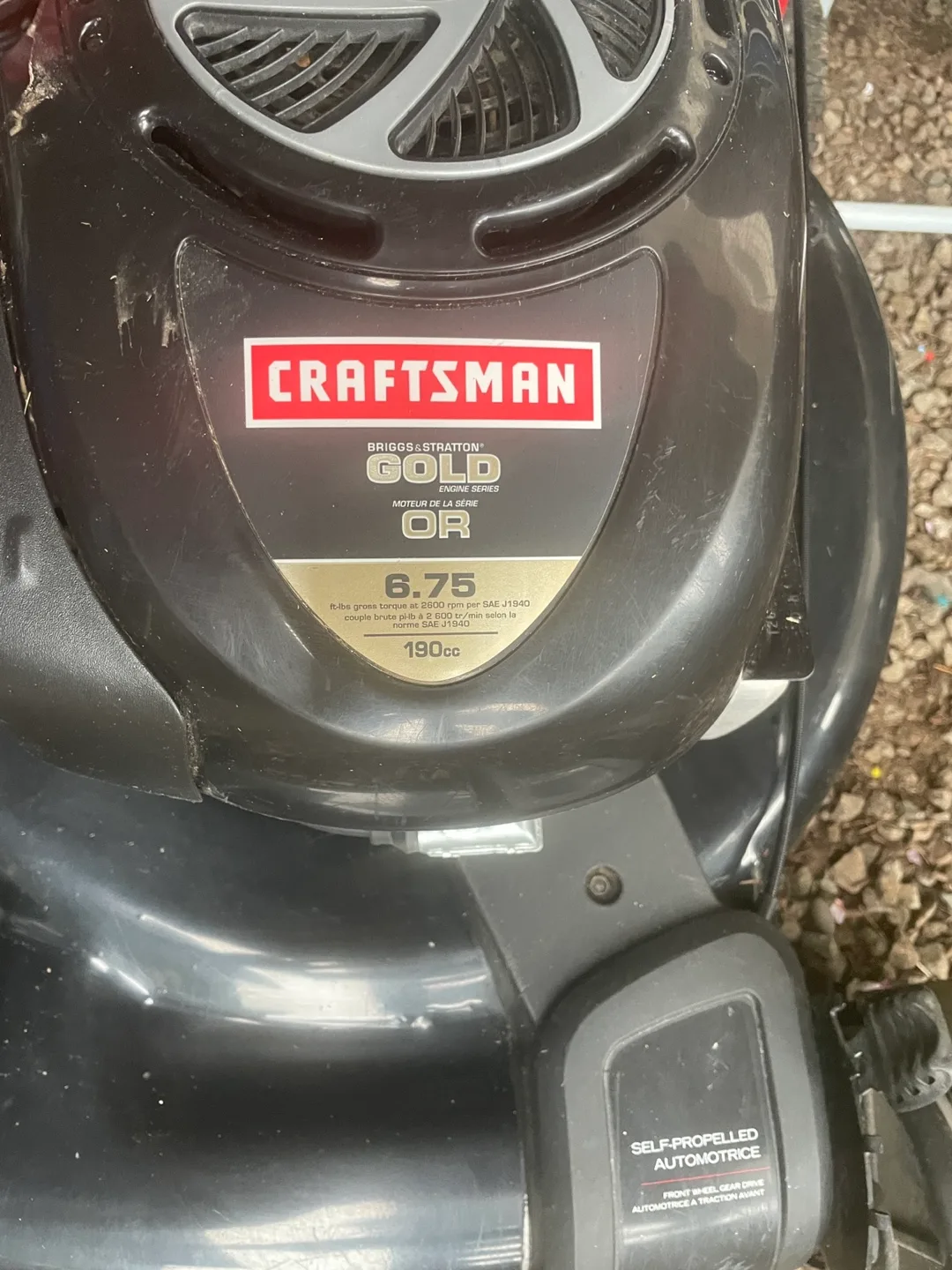 Craftsman Self-Propelled Lawn Mower (well maintained) image indicator(2)