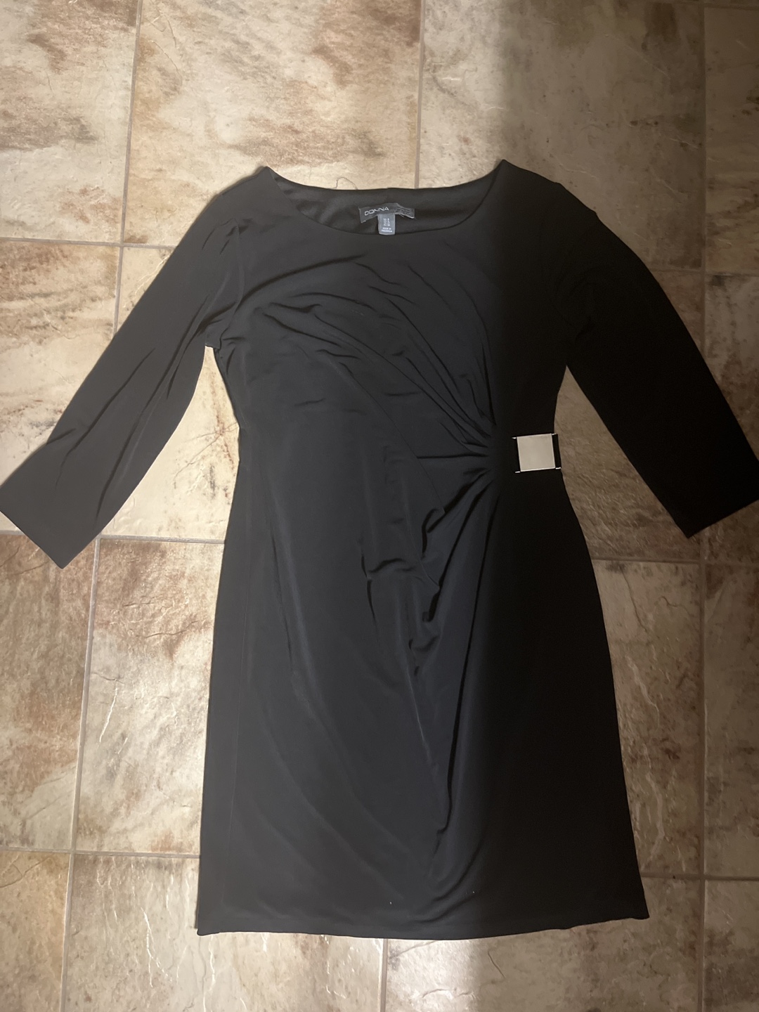 Donna Ricco Black Dress Size 6