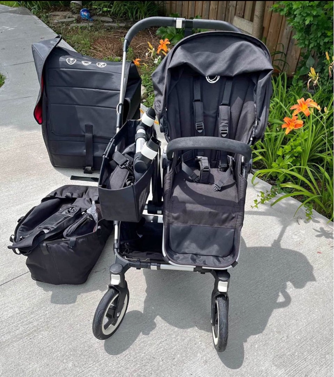 Bugaboo Donkey Mono Stroller with Accessories