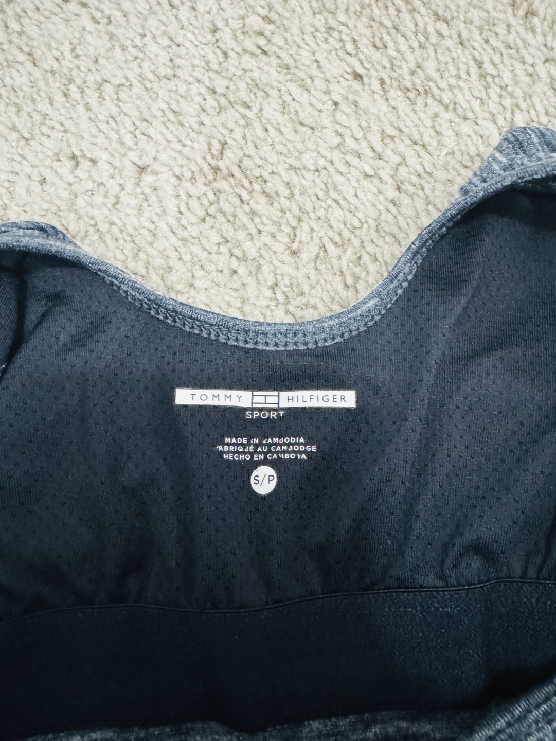 Tommy Hilfiger Sport Grey Two-Piece Workout Set - Size Small - photo 4