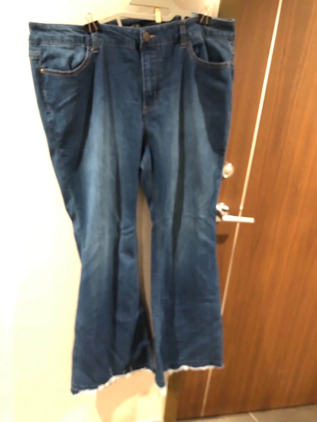 Forever 21 Plus Size Bell Bottom Jeans 🥕💚 image indicator(2)