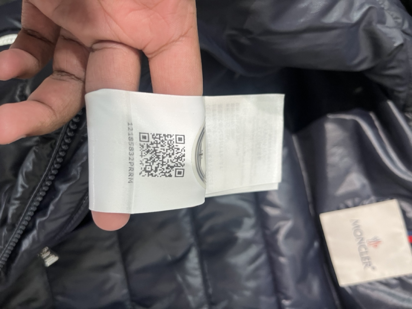 Men's Moncler Black Puffer Vest with Hood - photo 4