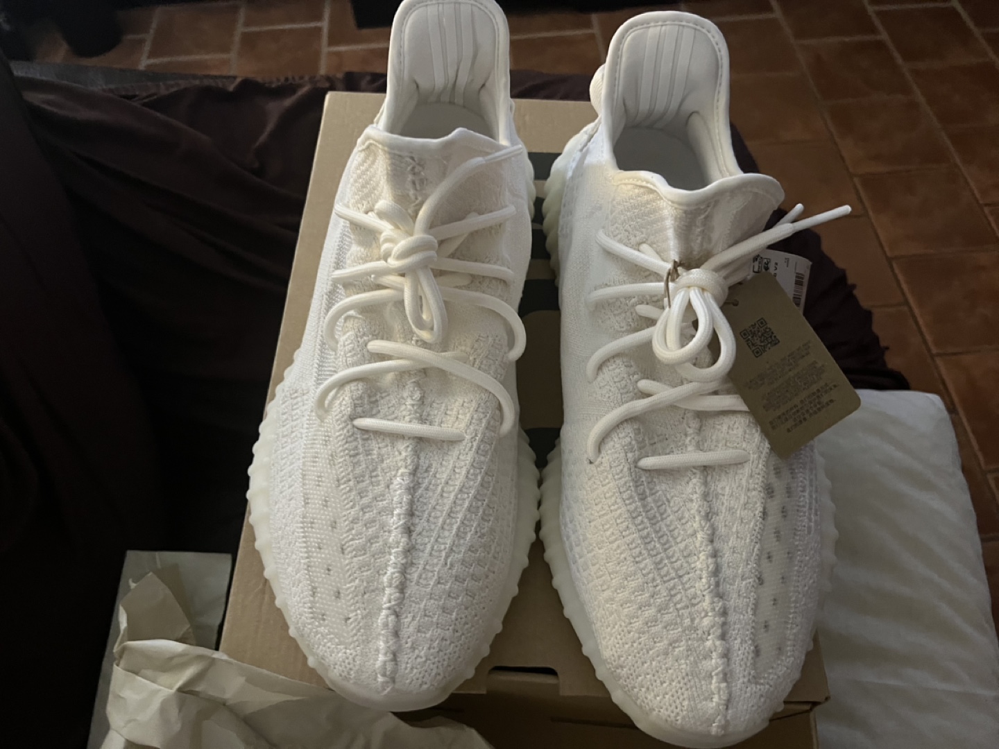 Adidas Yeezy Boost 350 V2 Bone White Size 12.5