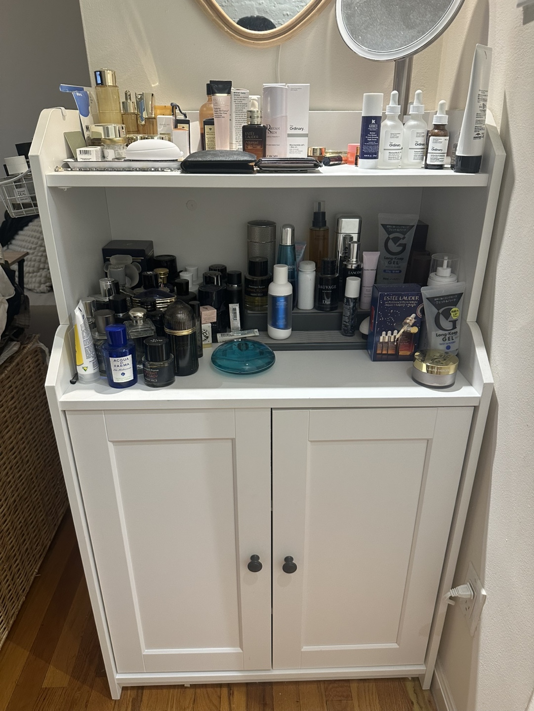 White Cabinet with 2 Doors - photo 2