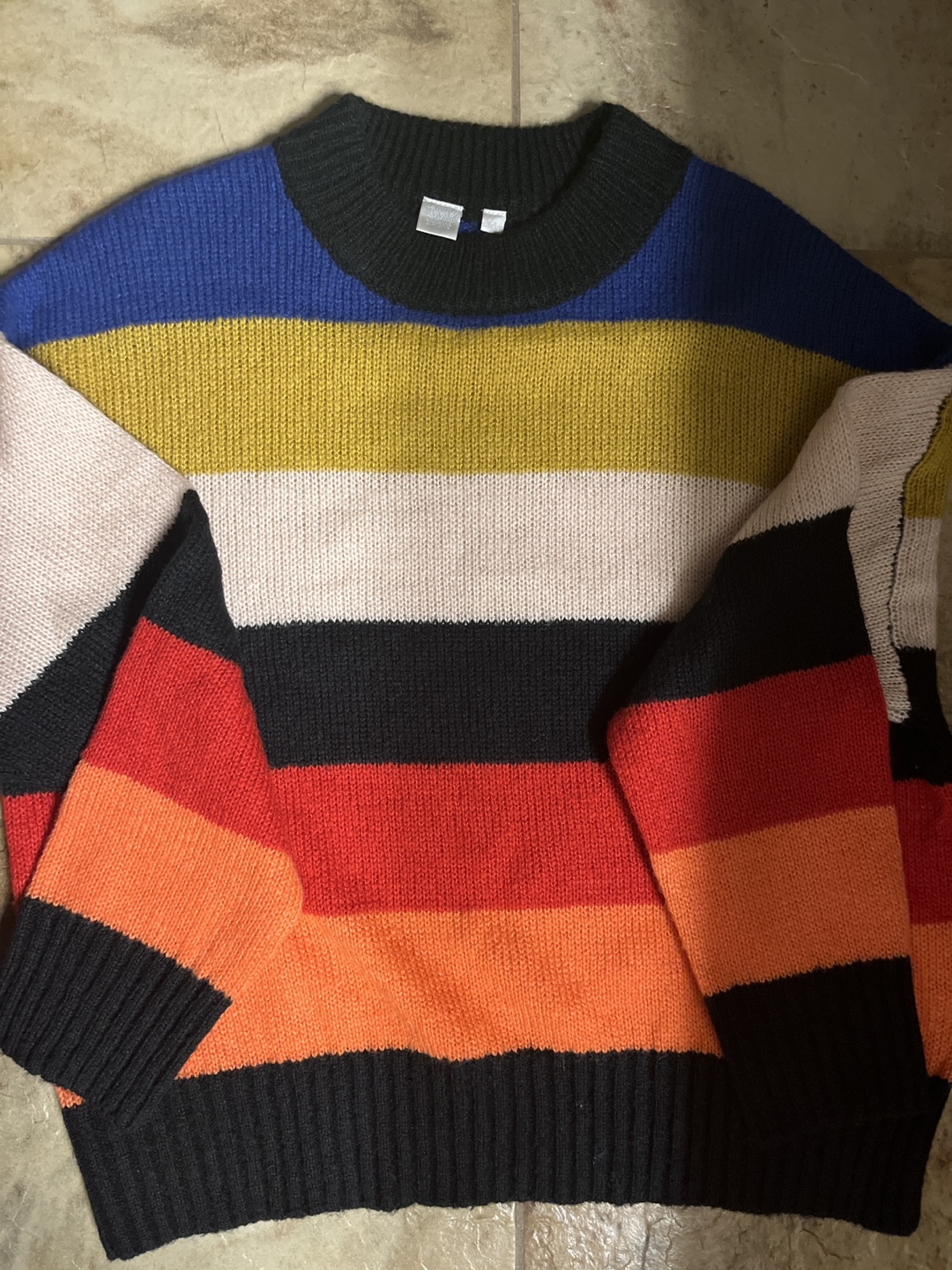 TWK Simons Exclusive Striped Knit Sweater - Size G/L