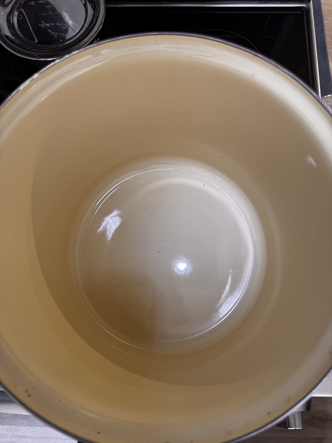Large Turquoise Enamel Stock Pot with Lid - photo 5