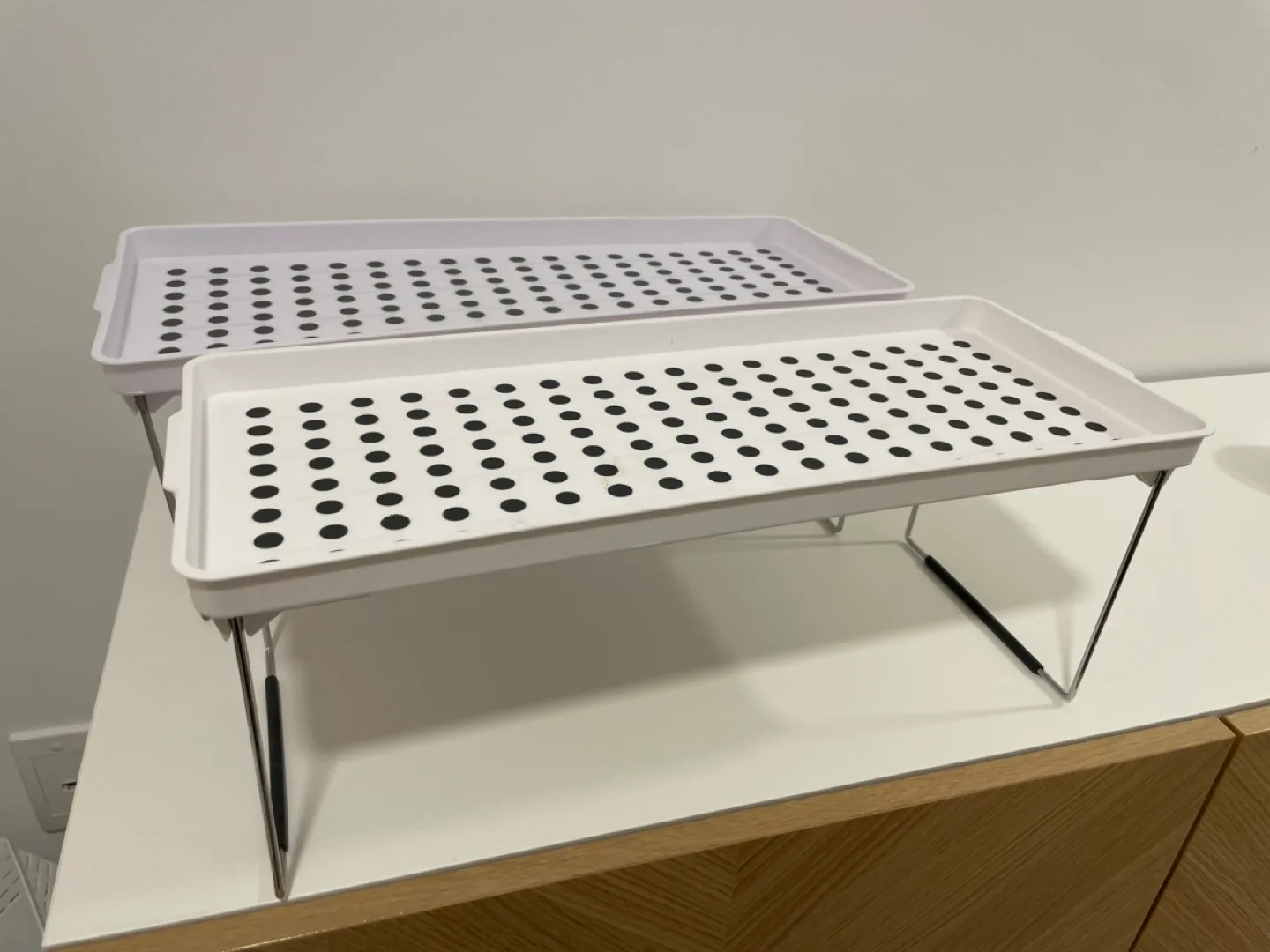 Set of Two Foldable Storage Trays image indicator(2)