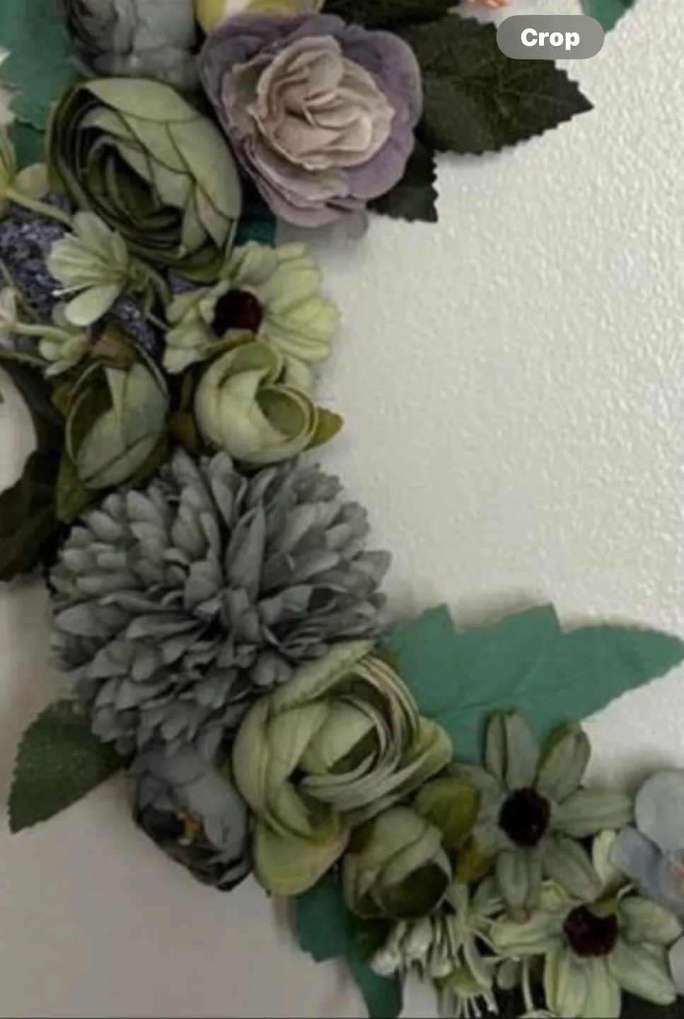 Crescent Moon spring Wreath, hand made image indicator(3)