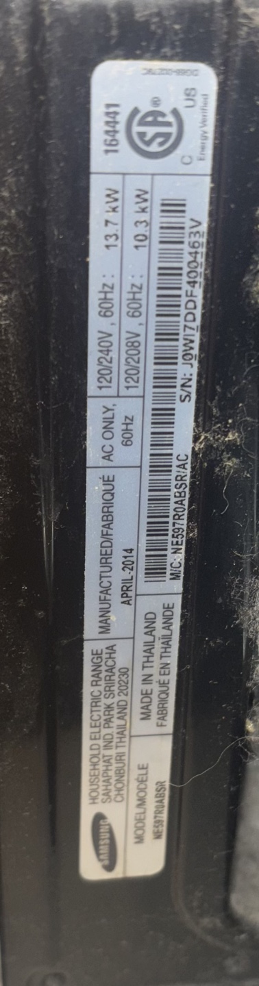 Samsung Electric Range - photo 4