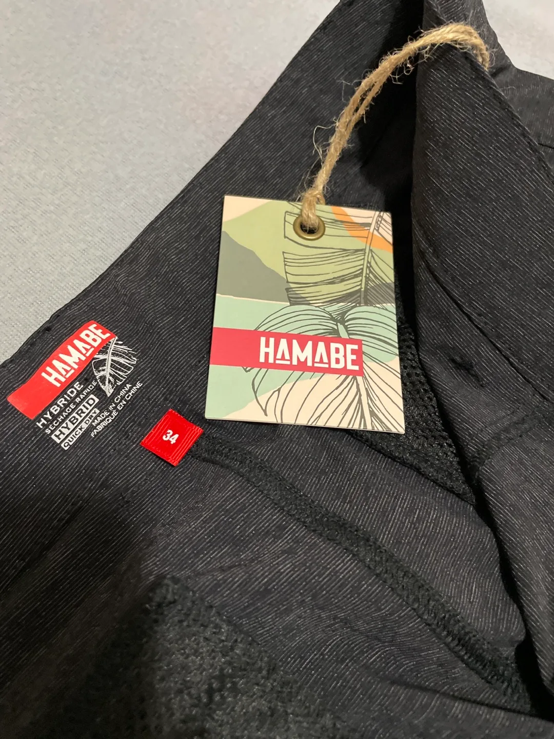 Hamabe Hybrid Boardshorts Size 34 💚 image indicator(2)