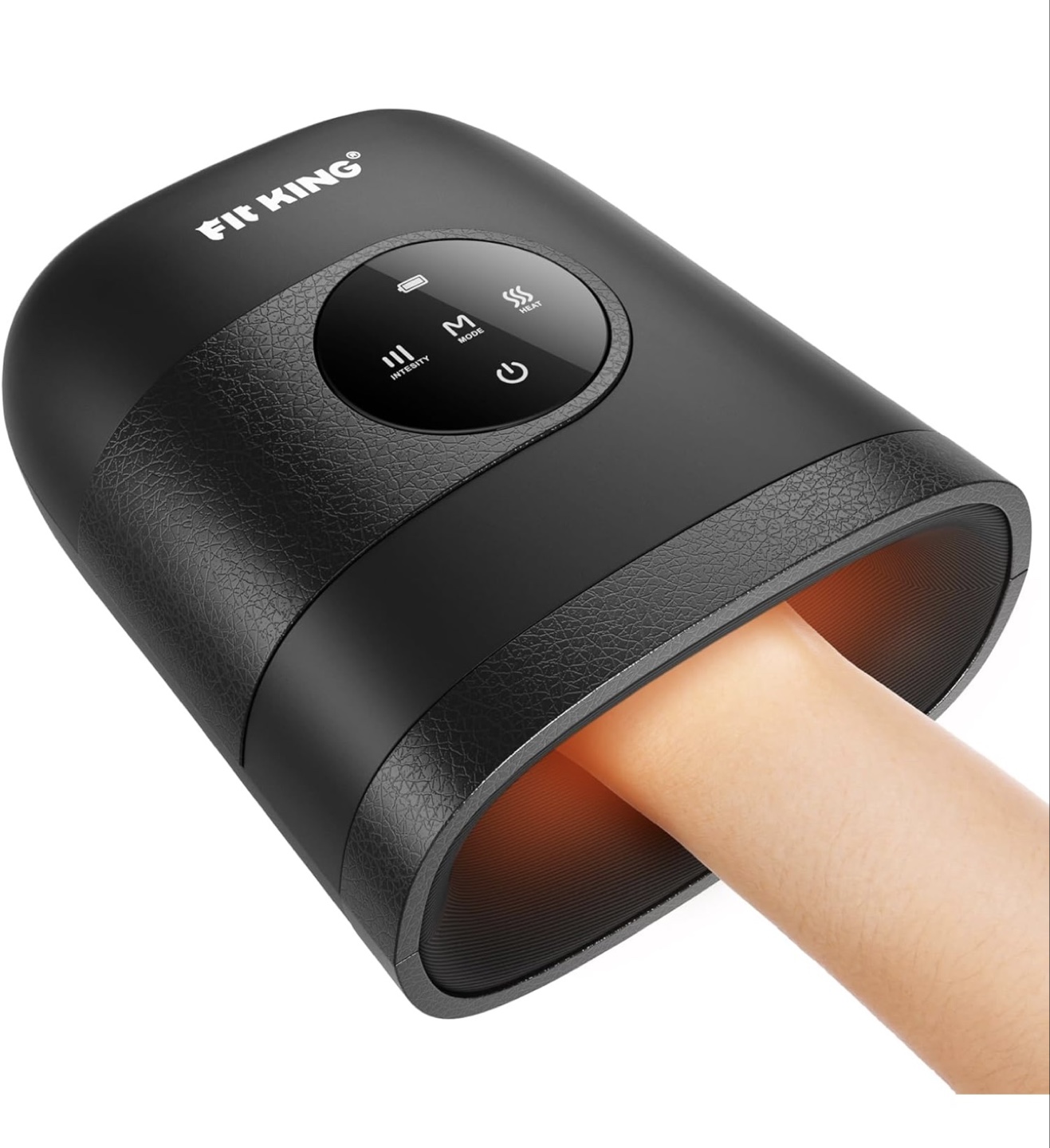 FIT KING Rechargeable Hand Massager with Heat