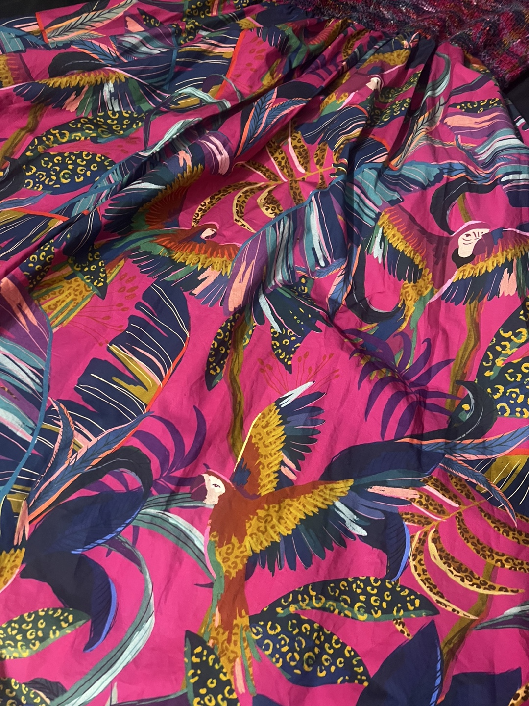 FARM Rio Rainbow Macaws Midi Dress - Size M - photo 5
