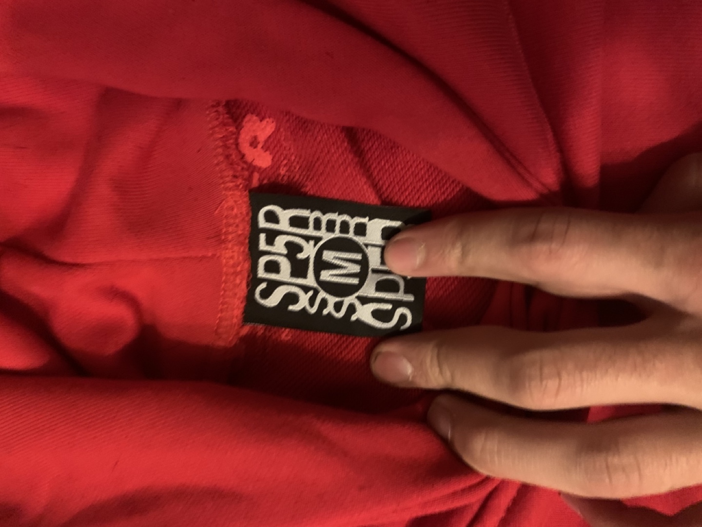 Red SP5DER Hoodie - photo 3